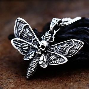 WWE Wyatt Family Bray Wyatt The Fiend Vintage Moth Necklace Pendant